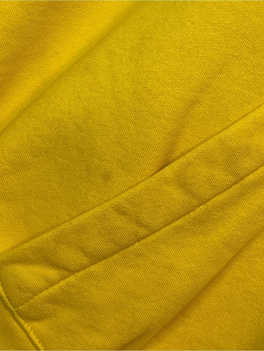 VINTAGE Nike Bright Yellow Pullover Hoodie with Arch Logo